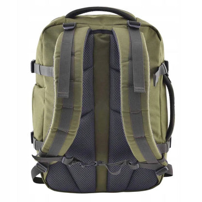 CabinZero kelioninė kuprinė, 20–40 l, žalia