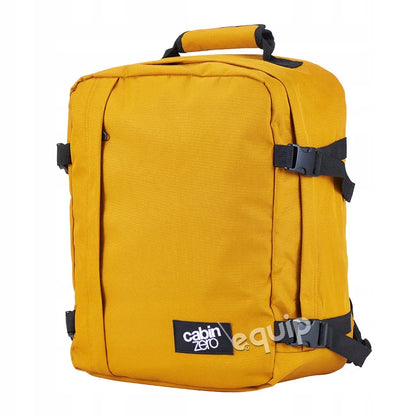 „CabinZero“ rankinio bagažo kuprinė kelionėms lėktuvu, 28 l, CZ08, „Orange Chill“