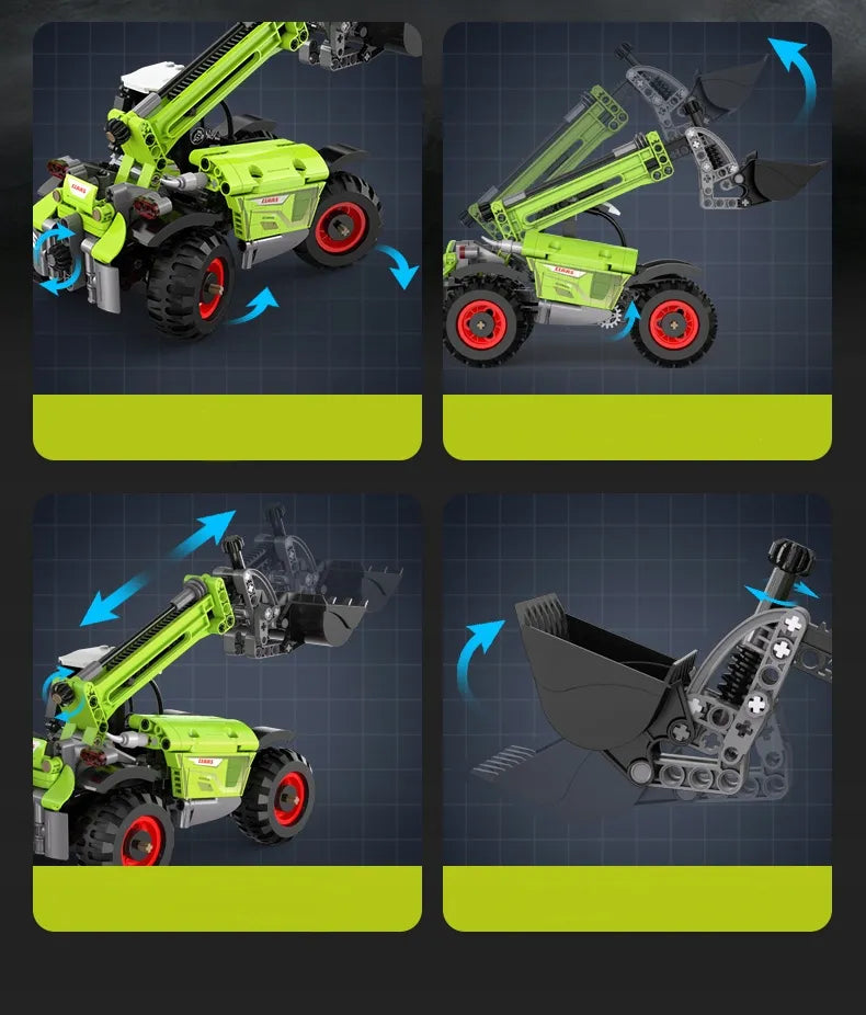 CaDA CLAAS Scorpion 756 teleskopinis krautuvas, 401 detalė