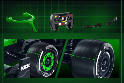 „CaDA“ konstruktorius – „Kick Sauber F1 Team C45 2025“ bolidas, 348 detalės