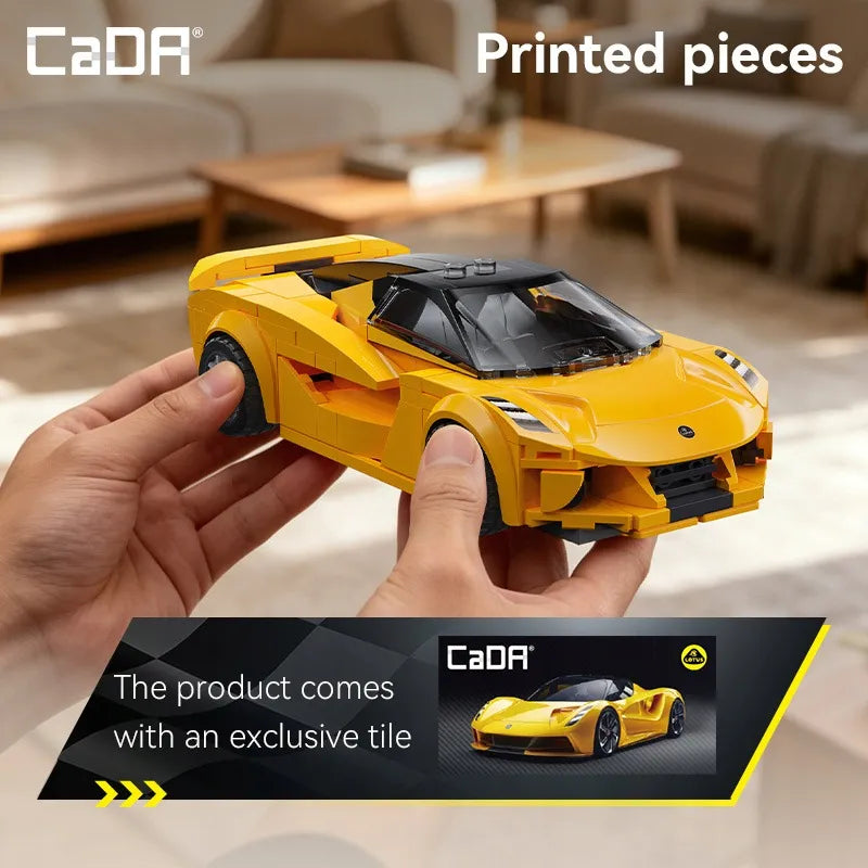 CaDA „Lotus Evija“ sportinio automobilio konstruktorius, 1:24, 276 detalės