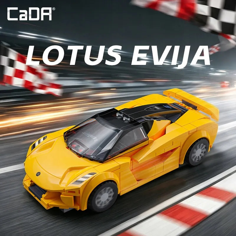 CaDA „Lotus Evija“ sportinio automobilio konstruktorius, 1:24, 276 detalės