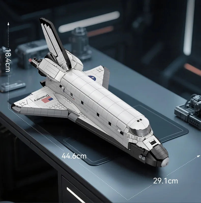 CaDA NASA kosminio erdvėlaivio „Discovery Space Shuttle“ konstruktorius, 1827 elementai