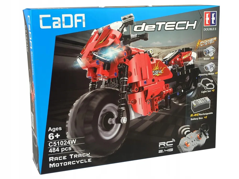 CADA R/C motociklo kaladėlės 290x180 mm Lean Toys