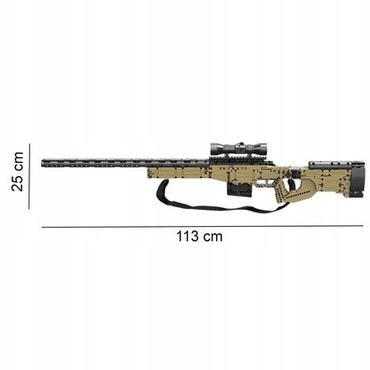 CaDA šaudantis snaiperio šautuvo konstruktorius „Sniper Rifle“, 978 dalių