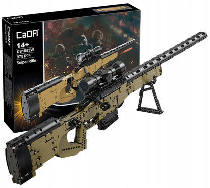 CaDA šaudantis snaiperio šautuvo konstruktorius „Sniper Rifle“, 978 dalių