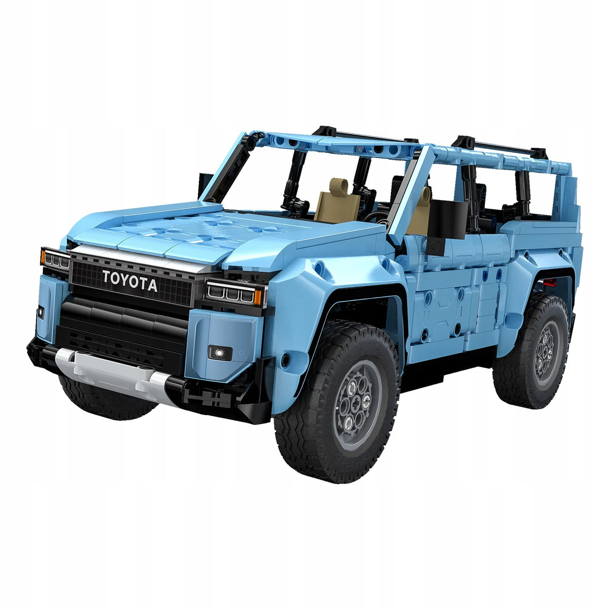 CaDA Toyota Land Cruiser Prado LC250 1:14 nuotoliniu būdu valdomas RC konstruktorius, 586 dalių