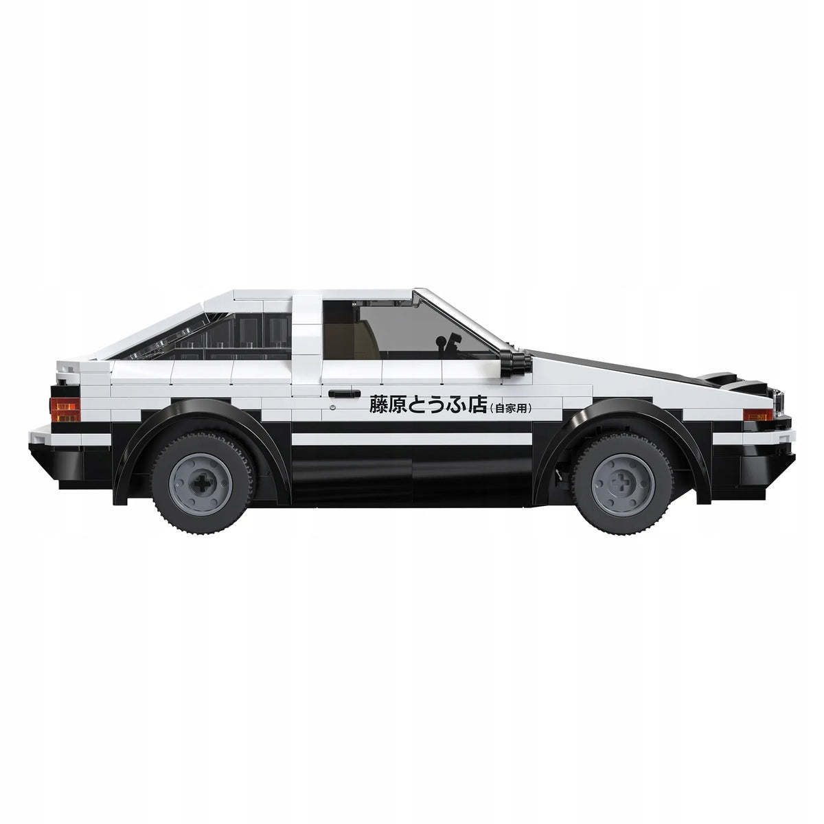 CaDA Toyota Trueno AE86 Initial-D manga anime nuotoliniu būdu valdomas RC konstruktorius