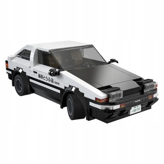 CaDA Toyota Trueno AE86 Initial-D manga anime nuotoliniu būdu valdomas RC konstruktorius