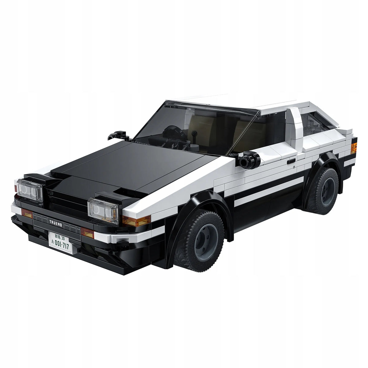 CaDA Toyota Trueno AE86 Initial-D manga anime nuotoliniu būdu valdomas RC konstruktorius