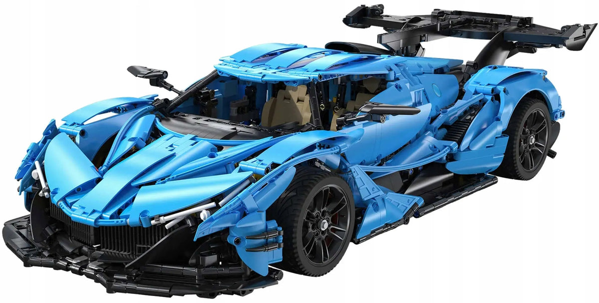 CaDA V12 Hypercar sportinio automobilio konstruktorius, 3865 detalės, 60 cm