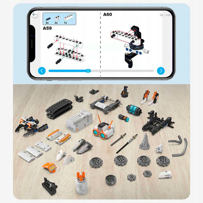 CaDA z.bot CODE ROBOT RC konstravimo rinkinys, 462 detalės