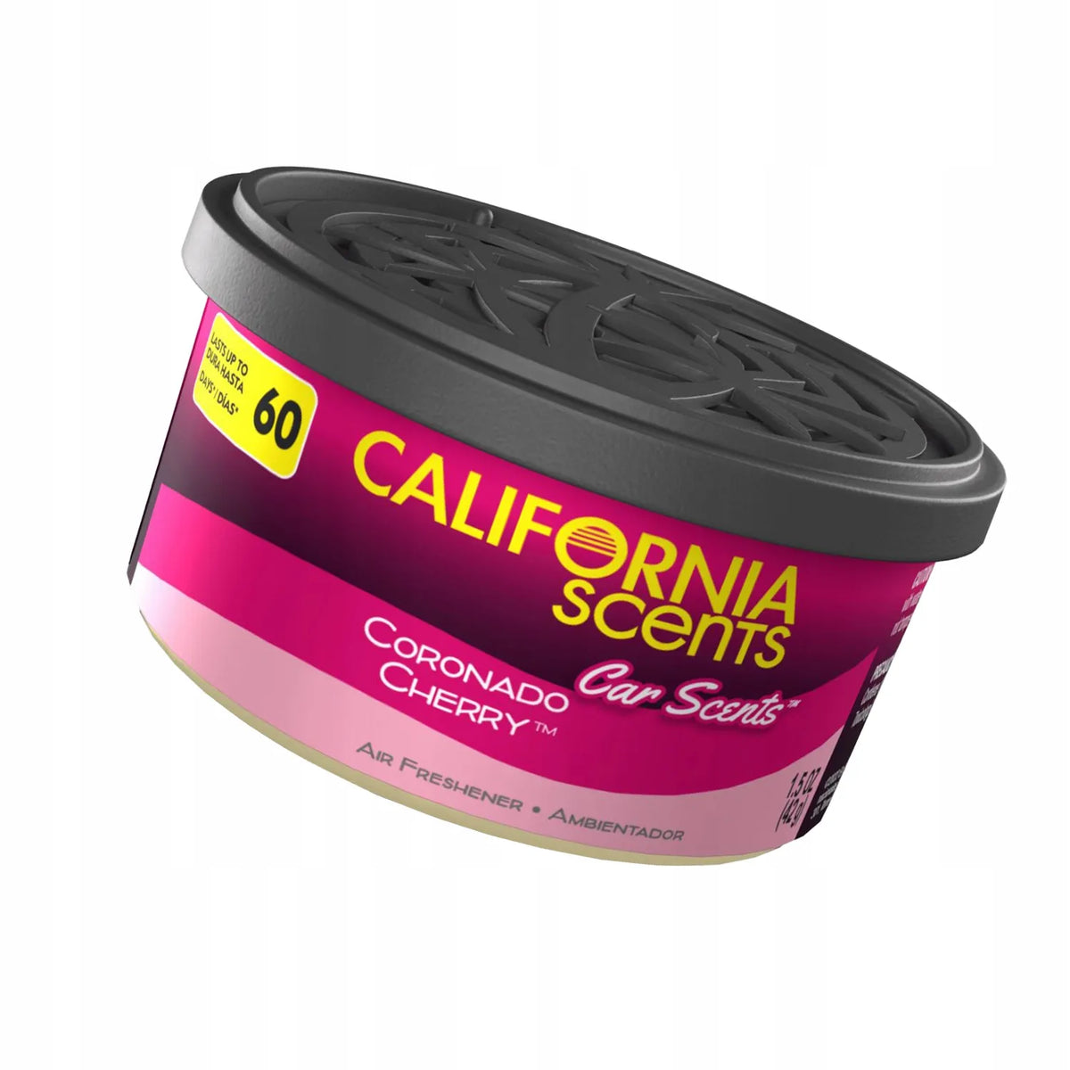 California Scents Coronado Cherry kvapų skardinės automobiliui, vyšnių aromatas, 5 vnt.