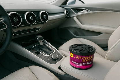 California Scents Coronado Cherry kvapų skardinės automobiliui, vyšnių aromatas, 5 vnt.