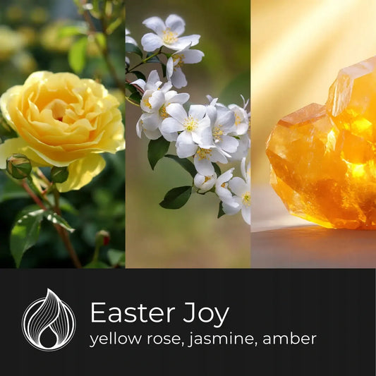 Candle World velykinė sojų kvapioji žvakė gėlių aromato Easter Joy 120 g