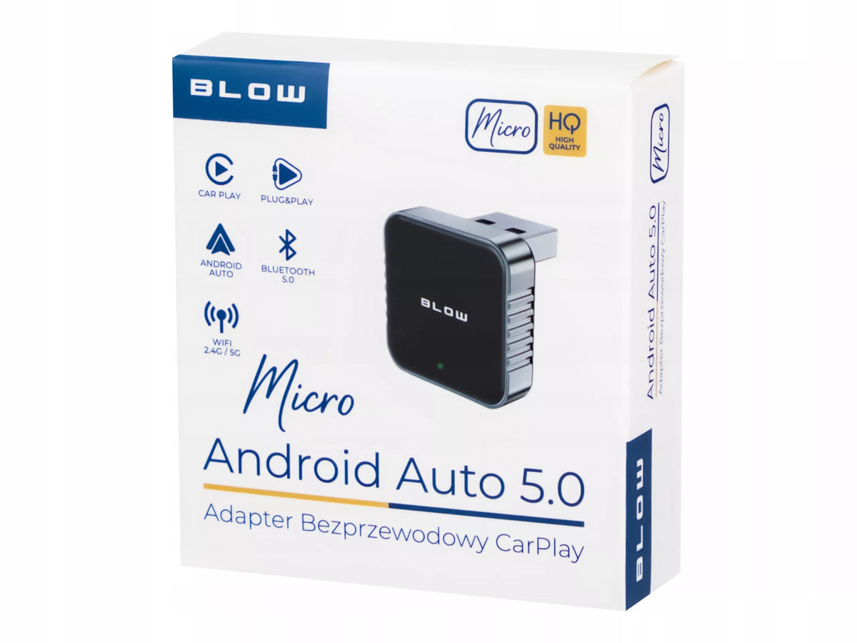 CarPlay adapteris automobiliui – Android Auto, WiFi, Bluetooth modulis