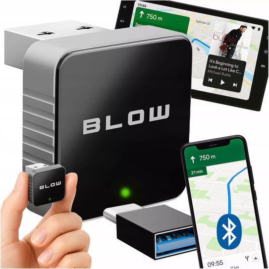 CarPlay adapteris automobiliui – Android Auto, WiFi, Bluetooth modulis