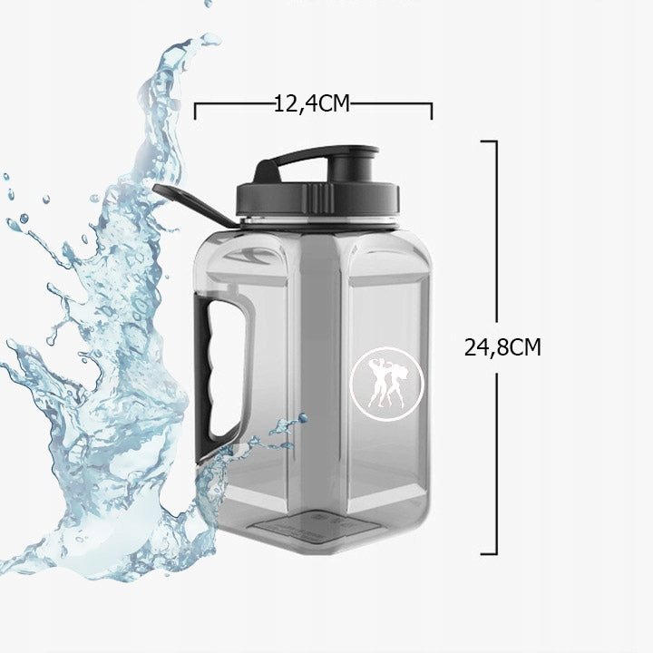 HERKULES Vandens ąsotis Kanistras 2,4l Konteineris vandeniui sporto salei