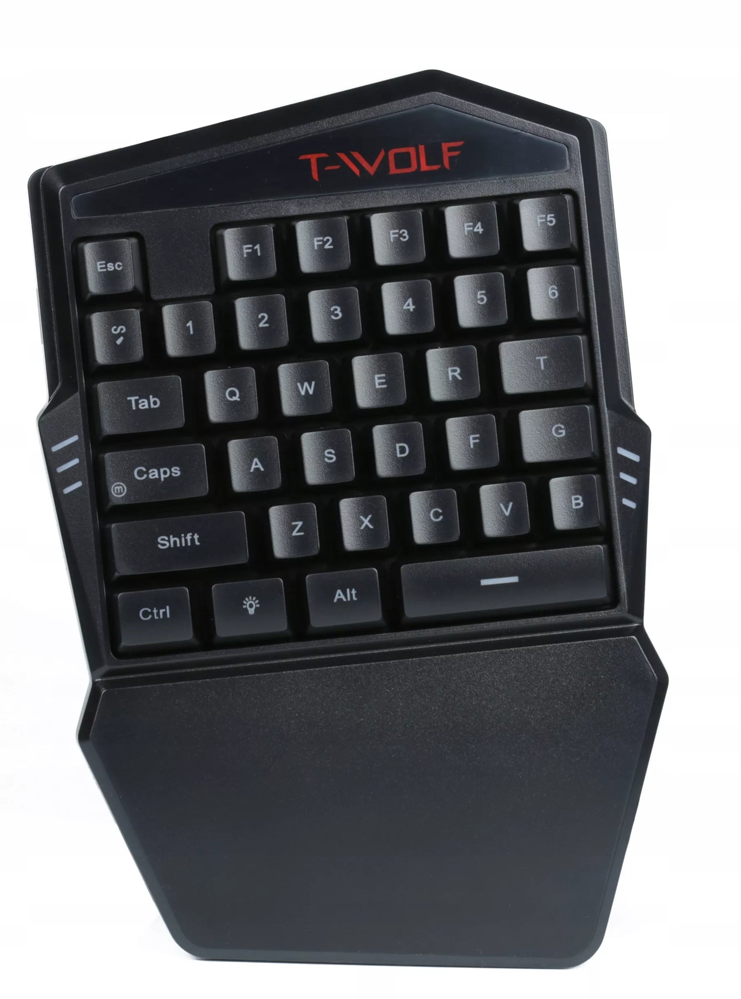 VIENOS RANKOS ŽAIDIMŲ KLAVIATŪRA RGB LED KEYPAD WSAD USB