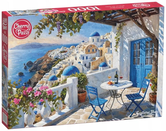 Cherry Pazzi „Santorini Blues“ dėlionė, 1000 dalių