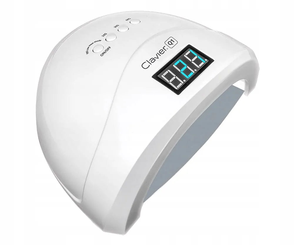 Clavier Q1 UV/LED nagų lempa, 48 W, su veidrodiniu dugnu