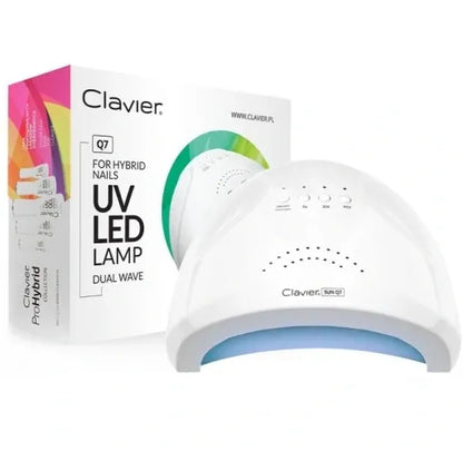 Clavier Q1 UV/LED nagų lempa, 48 W, su veidrodiniu dugnu