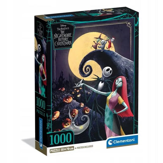 „Clementoni“ dėlionė „The Nightmare Before Christmas“, 1000 detalių, 37060