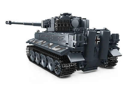 COIL konstravimo kaladėlių rinkinys – 850 detalių, „Tiger“ tankas