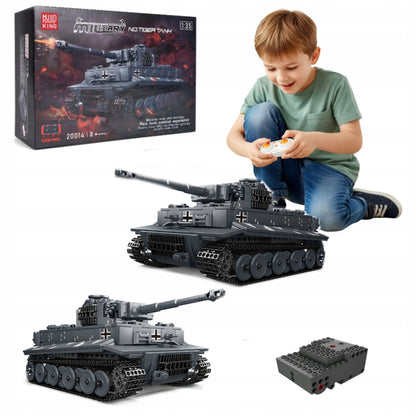 COIL konstravimo kaladėlių rinkinys – 850 detalių, „Tiger“ tankas