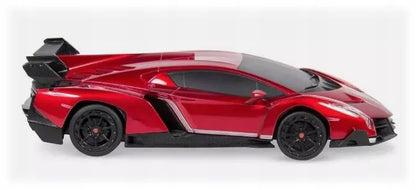 Coil nuotoliniu būdu valdomas Lamborghini automobilis 1:14, raudonas