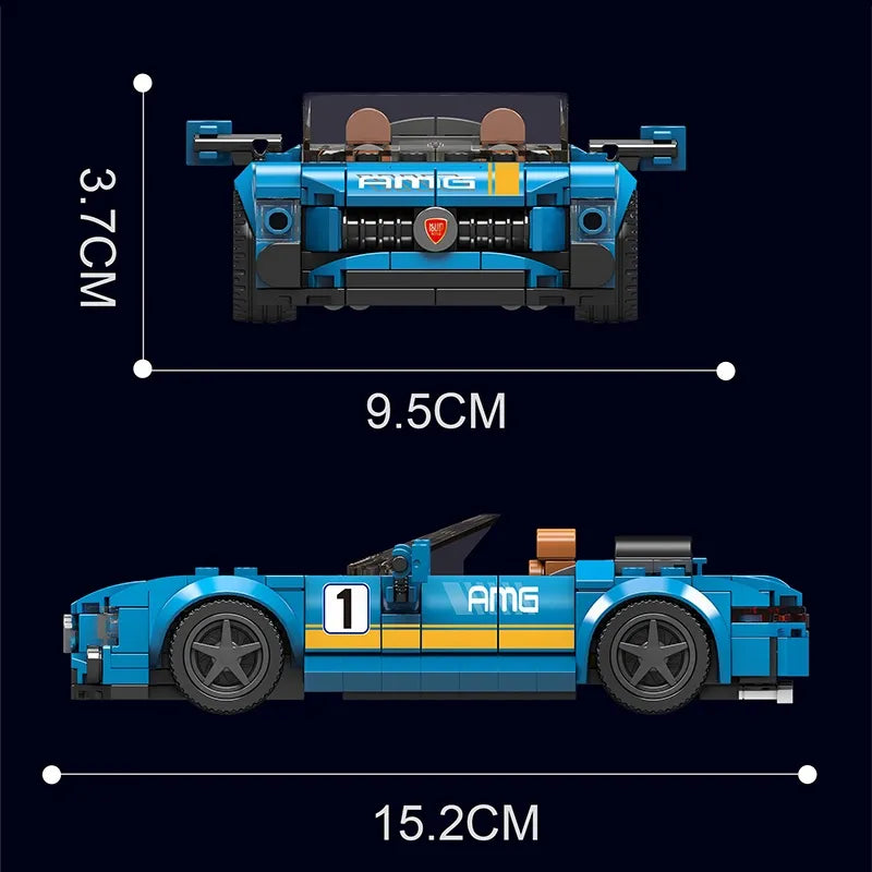 „Coil“ sportinio automobilio konstruktorius, 336 detalių