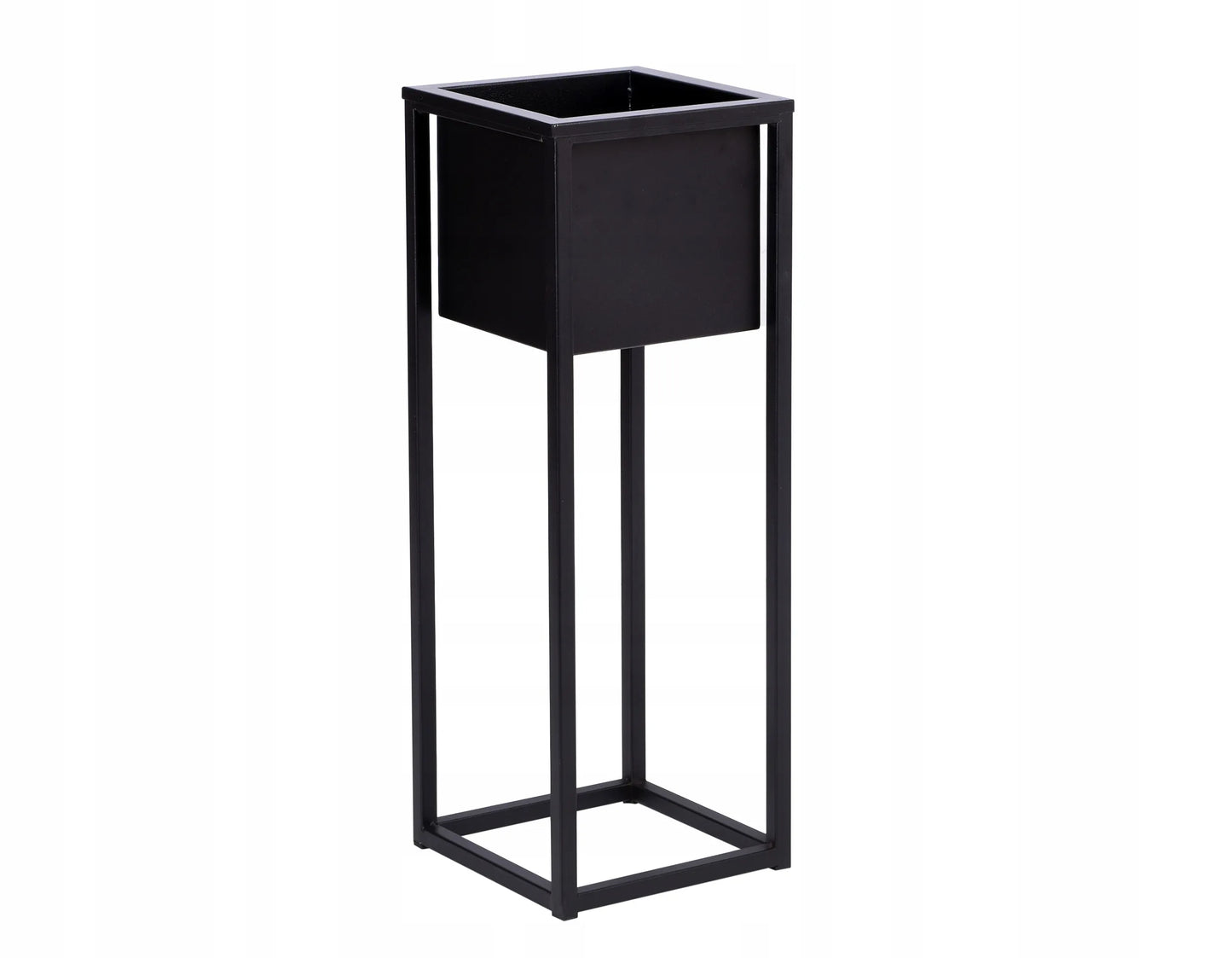 Concove loft stovas augalams, 40 cm, juodas