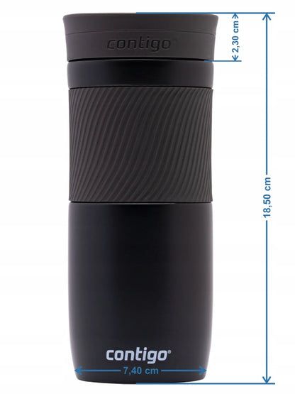 „Contigo Byron“ sandarus neslystantis termo puodelis, „Gunmetal“, 470 ml