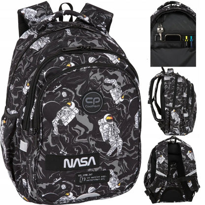 Coolpack dviejų skyrių kuprinė 1-3 klasių mokiniams Jerry Astronaut F029932