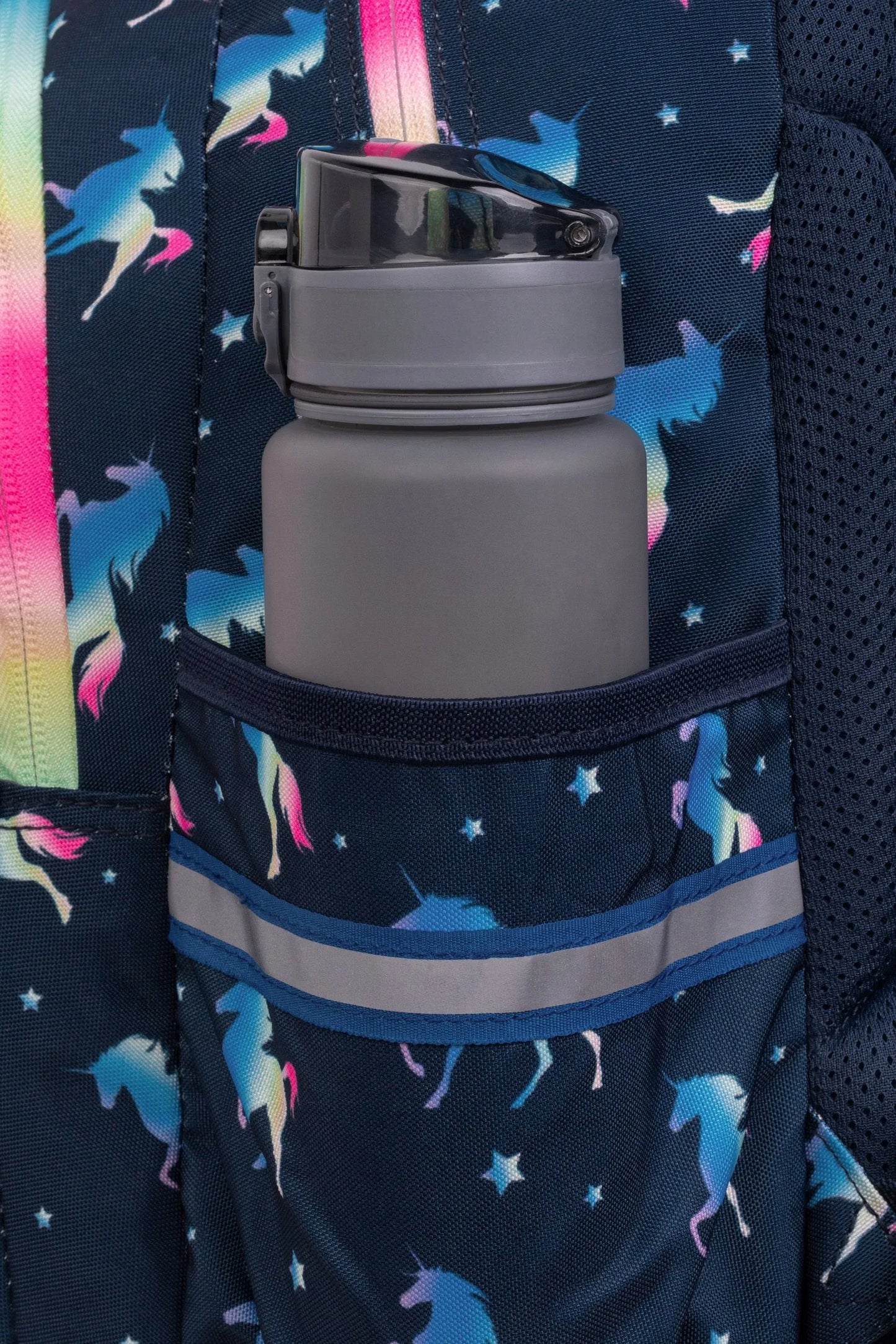 Coolpack mokyklinė kuprinė 1-3 klasių mergaitėms su vienaragiais + pamokų tvarkaraštis