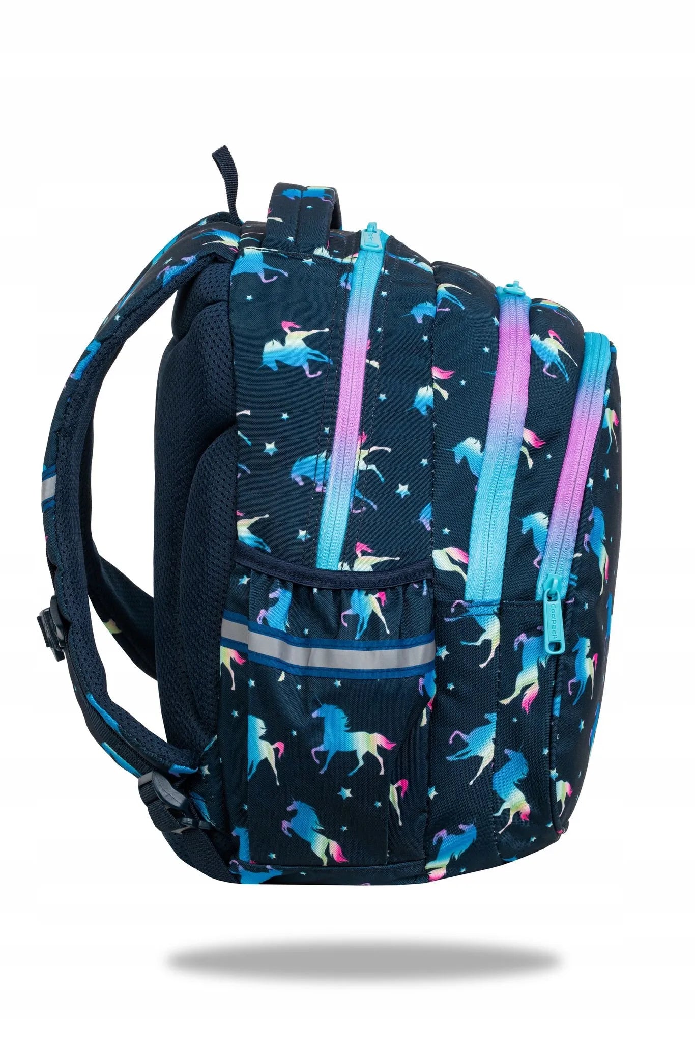 Coolpack mokyklinė kuprinė 1-3 klasių mergaitėms su vienaragiais + pamokų tvarkaraštis