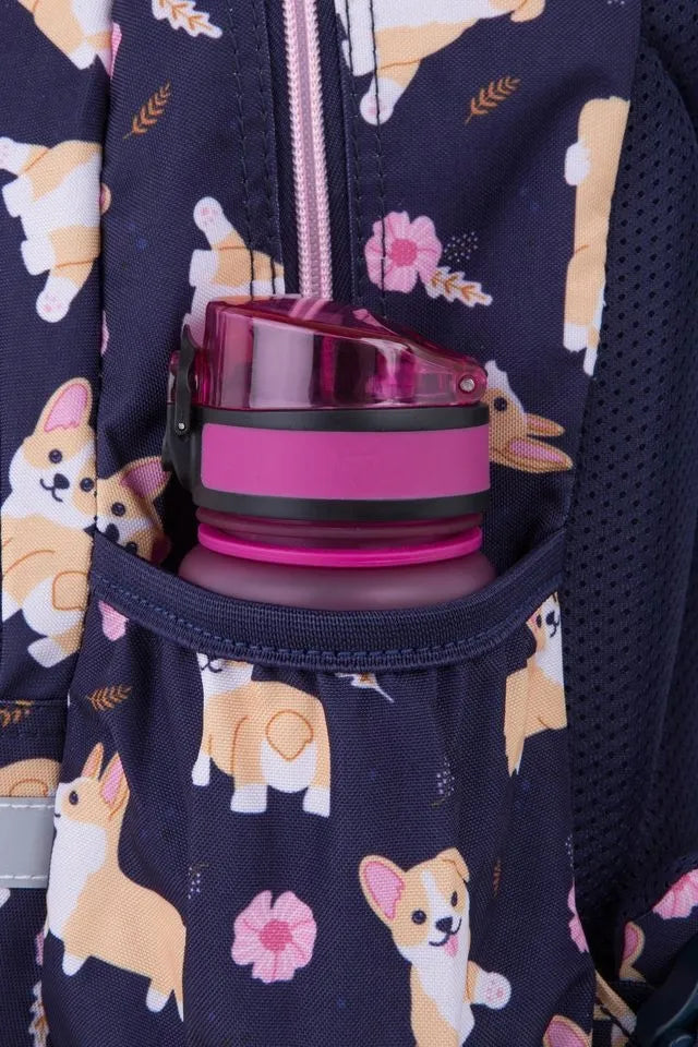COOLPACK mokyklinė kuprinė pradinukams su pamokų tvarkaraščiu