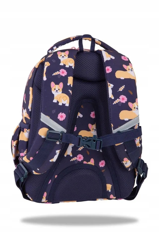 COOLPACK mokyklinė kuprinė pradinukams su pamokų tvarkaraščiu