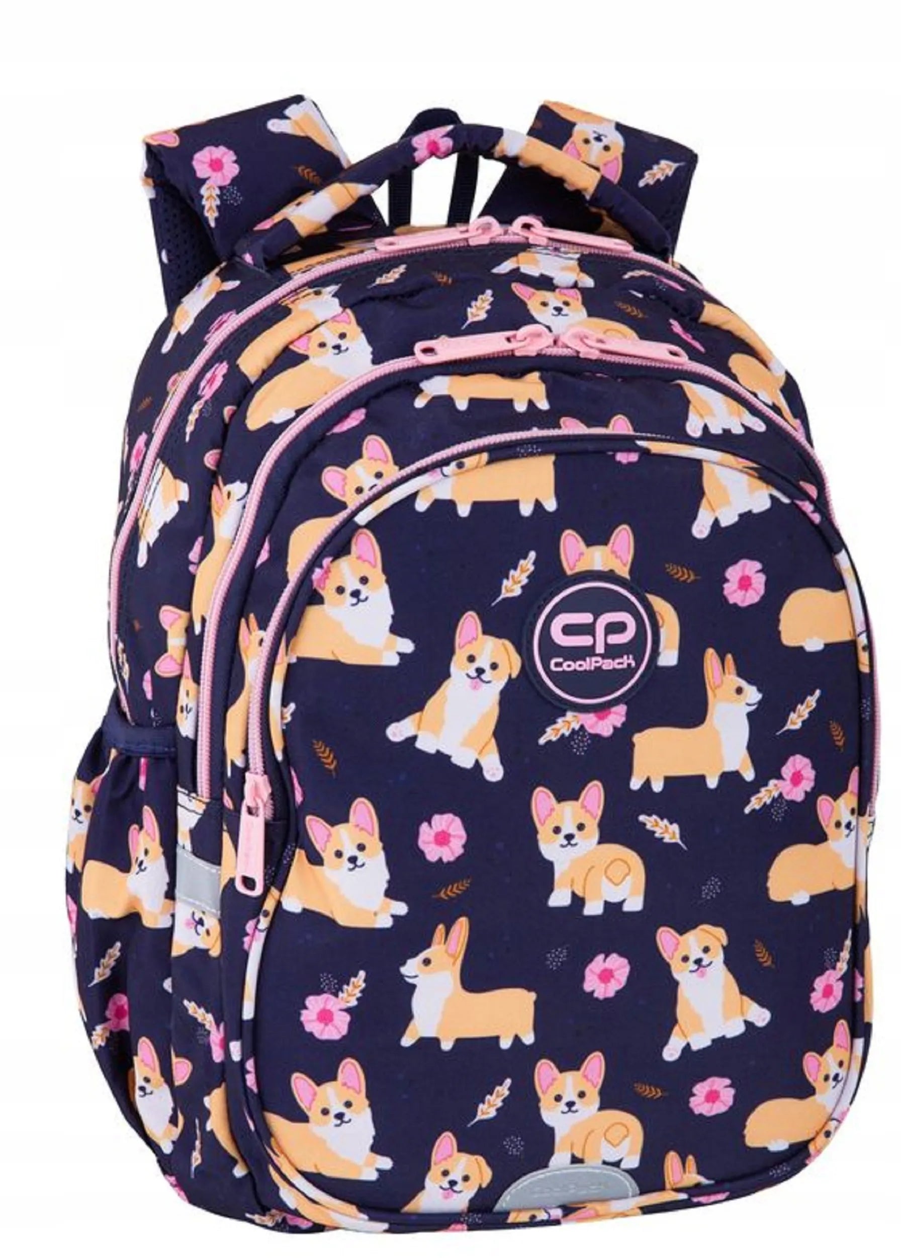 COOLPACK mokyklinė kuprinė pradinukams su pamokų tvarkaraščiu