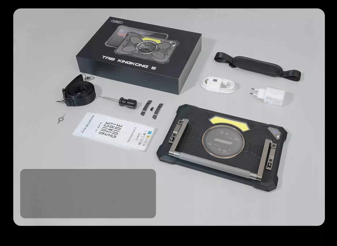 Cubot KingKong Tab S planšetė – tvirtas dizainas, 10,1", dvi SIM, GPS