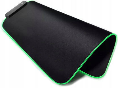 Žaidimų pelės kilimėlis su LED RGB apšvietimu