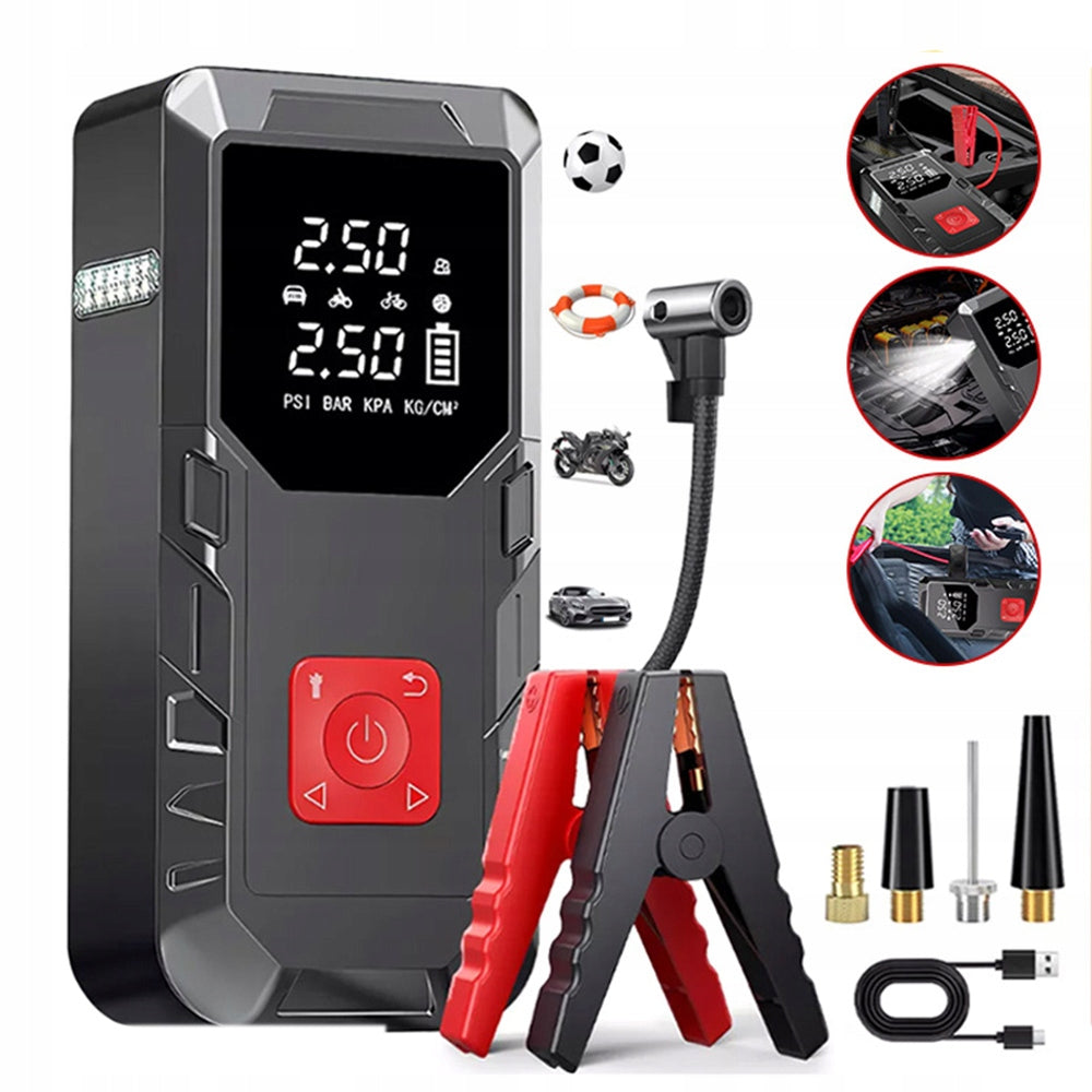 Užkurimo įrenginys "Jump Starter Booster" pakrovėjas starteris "Powerbank"