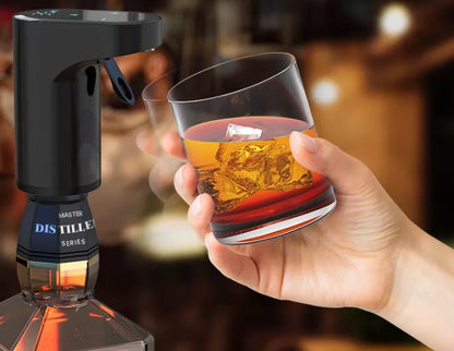 Elektrinis išmanusis degtinės, viskio, vyno dozatorius