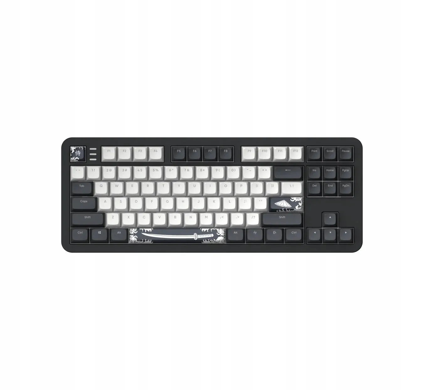 Dark Project ALU87B Bushido mechaninė RGB žaidimų klaviatūra