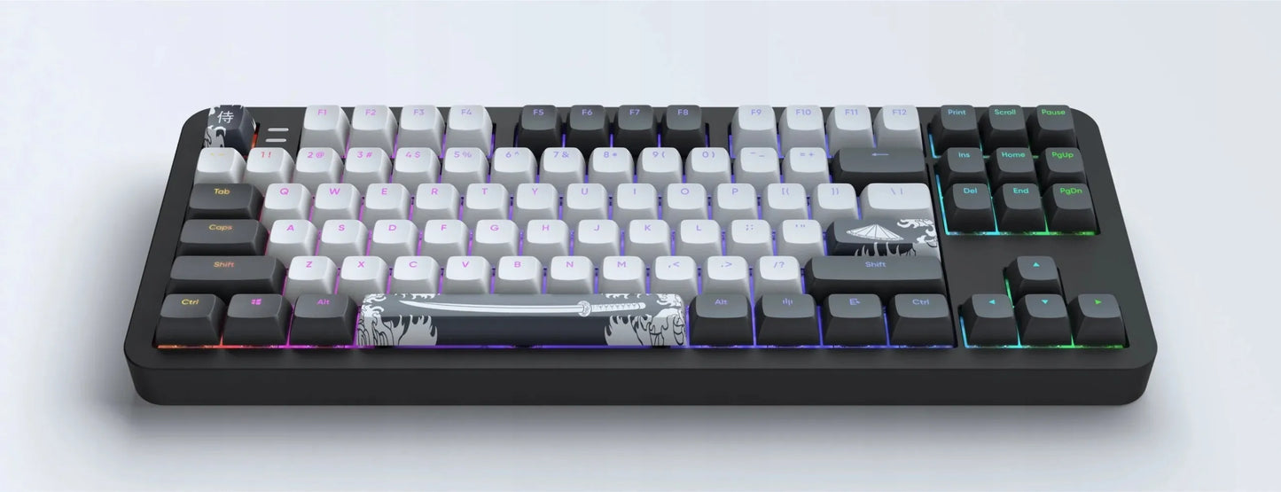 Dark Project ALU87B Bushido mechaninė RGB žaidimų klaviatūra