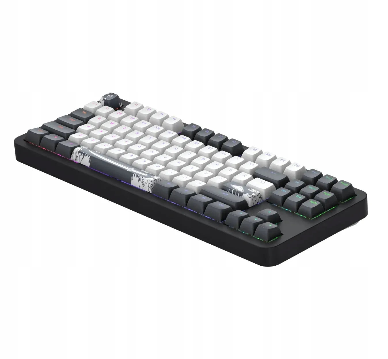 Dark Project ALU87B Bushido mechaninė RGB žaidimų klaviatūra