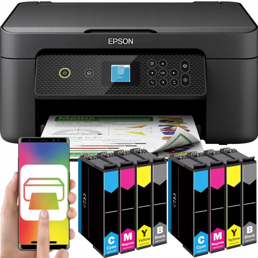 Daugiafunkcis spausdintuvas 3-viename „Epson Expression Home XP-3200“ su „Wi-Fi“, dvipusiu spausdinimu ir papildomais rašalais