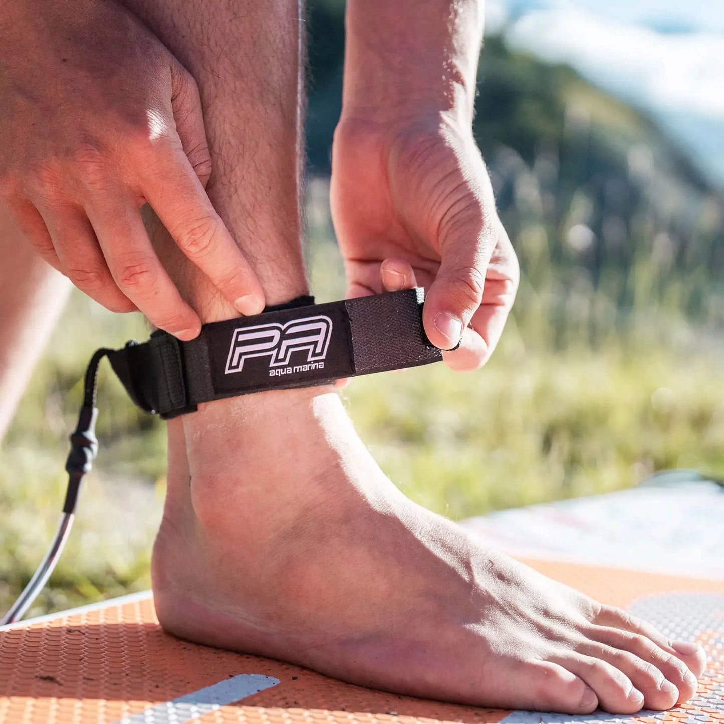 Pripučiama irklentė Aqua Marina Pure Air Coast 330 cm Minicombo su plūdurėliu