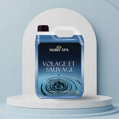 Möller SPA VOLAGE ET SAUVAGE DUŠO GELIS SU KVEpalų KVAPAS VYRAMS 5L