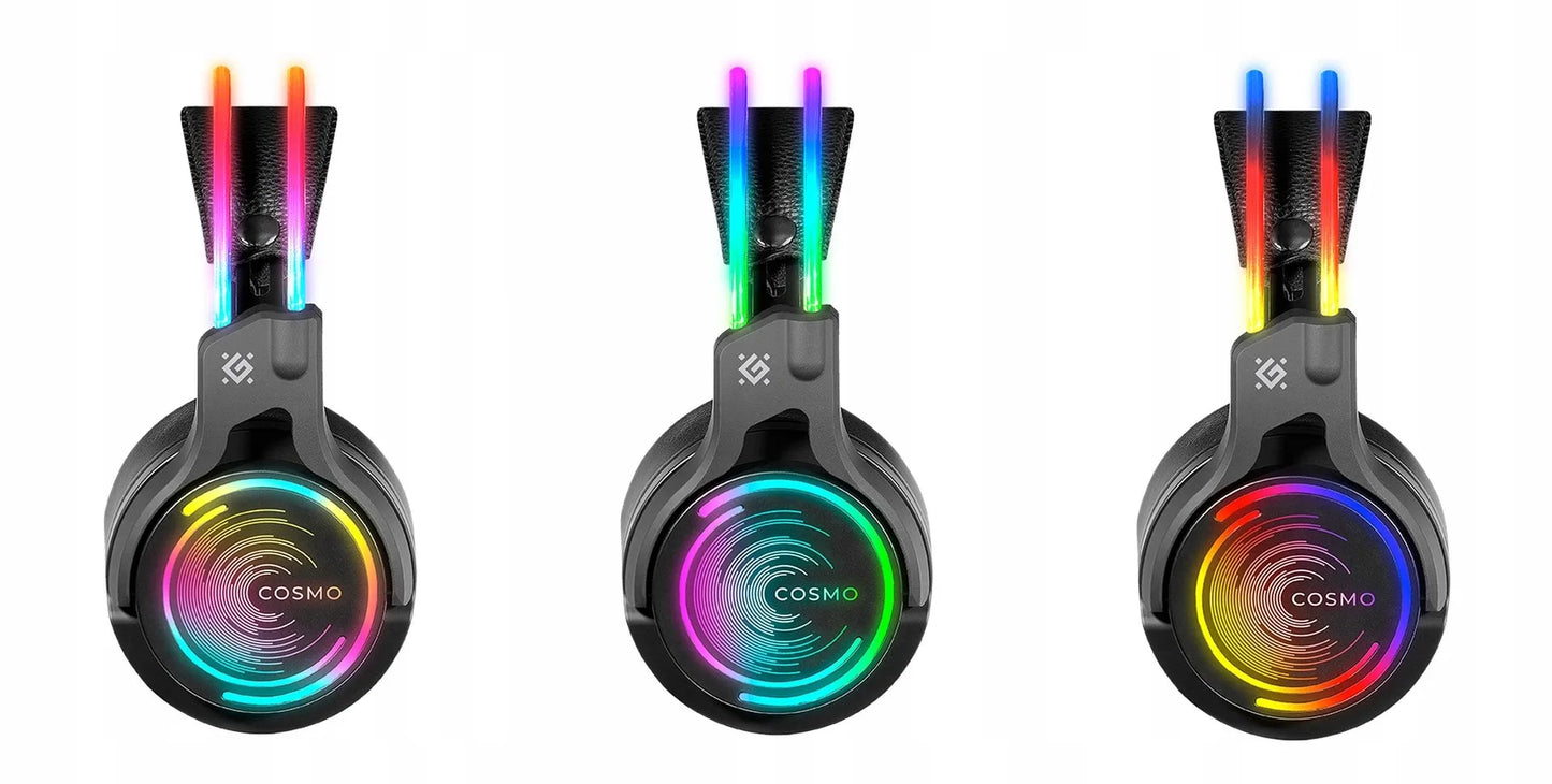 Defender COSMO PRO 7.1 RGB ausinės su mikrofonu